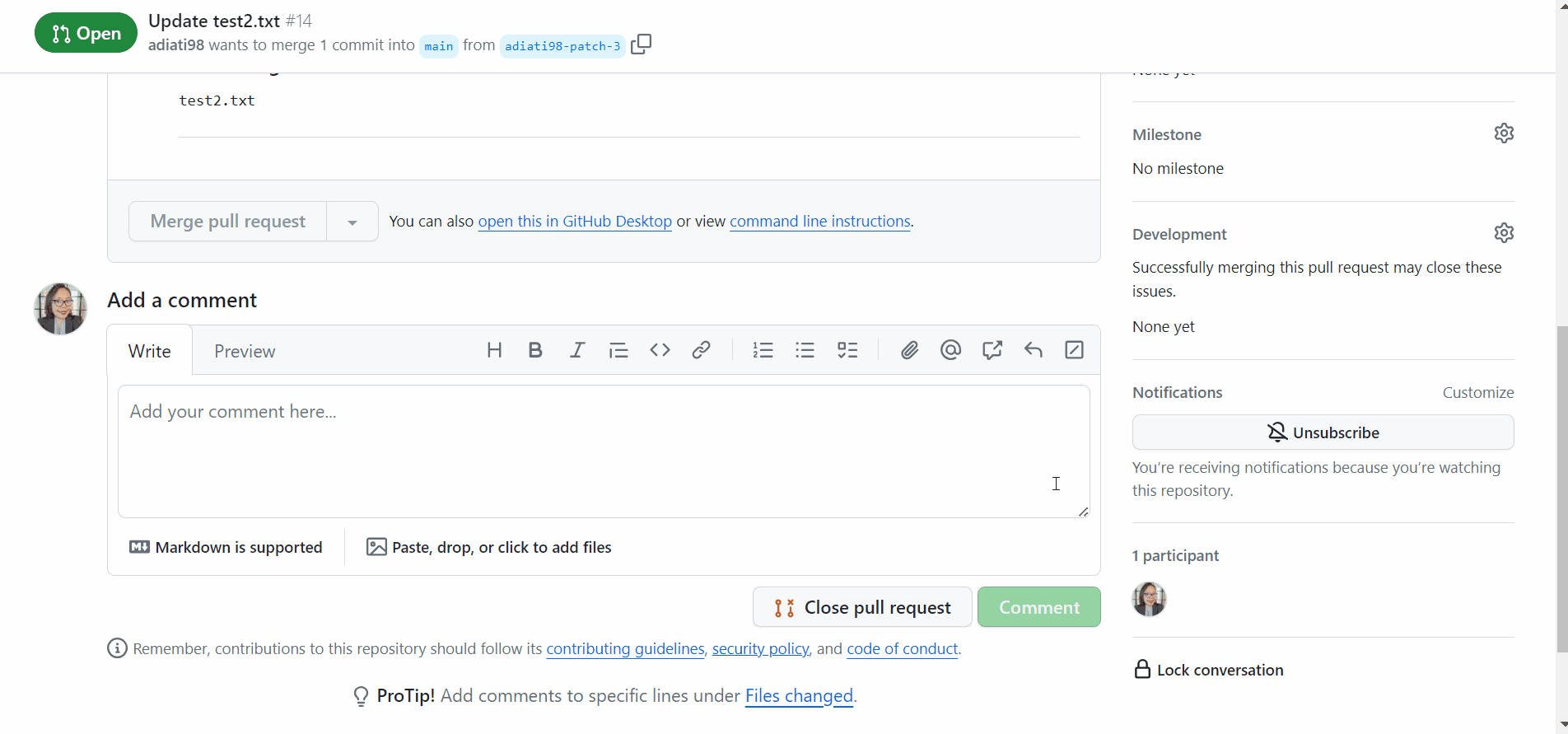 Saved replies gif